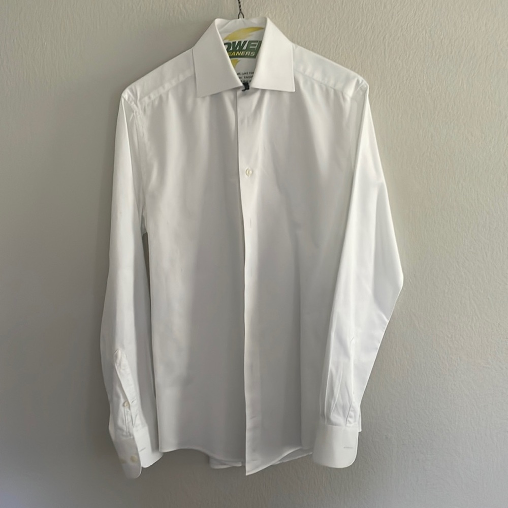 Suitsupply Spread Collar Slim Fit Dress Shirt